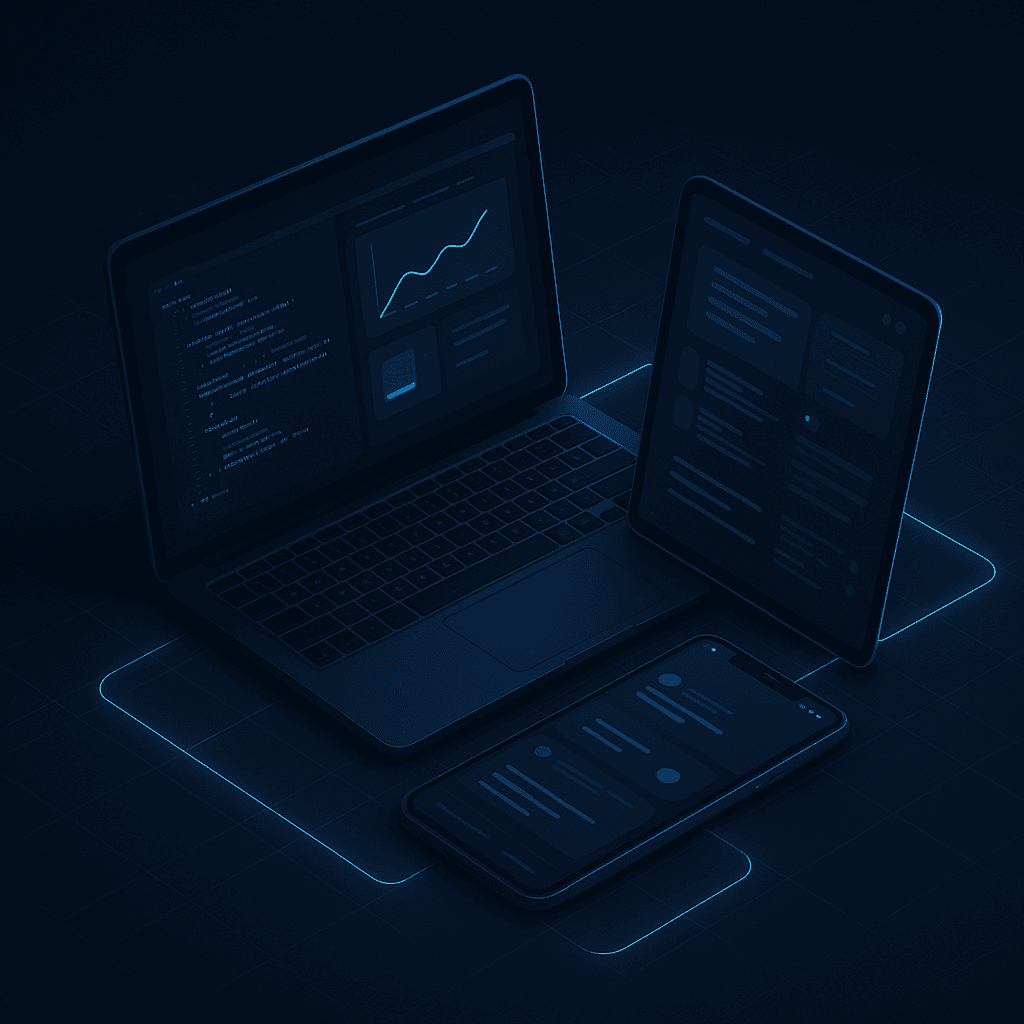 Corporate website preview